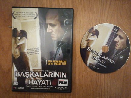 BAŞKALARININ HAYATI / DAS LEBEN DER ANDEREN - 137 DAKİKA TÜRKİYE BASIM -  2.EL DVD  FİLM