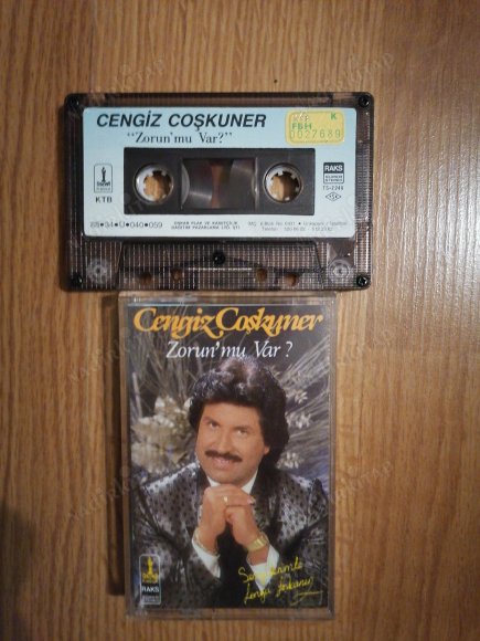 CENGİZ COŞKUNER - ZORUN’MU VAR - 1988 TÜRKİYE BASIM KASET ALBÜM ( KAĞITLI İLK BASIM )