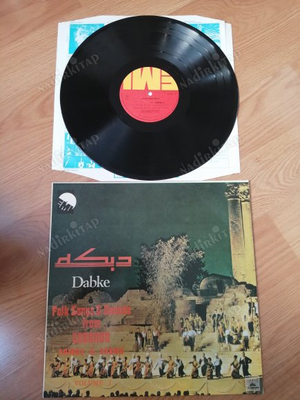 FAIRUZ  & SABAH - DABKE  Folk Songs And Dances From Lebanon Vol.1- 1973 YUNANİSTAN BASIM LP- 33 LÜK