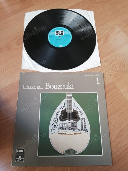 GREECE IS ... BOUZOUKI - 1973 YUNANİSTAN  BASIM LP ALBÜM