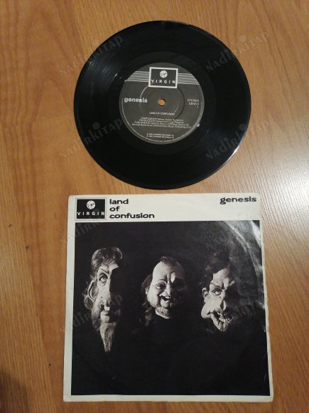 GENESIS - LAND OF CONFUSION - 1986 İNGİLTERE BASIM 45 LİK PLAK