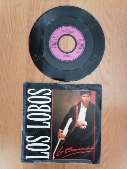 LOS LOBOS - LA BAMBA - 1987 ALMANYA    BASIM 45 LİK PLAK