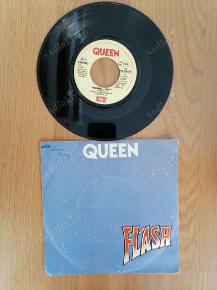 QUEEN - FLASH (SOUNDTRACK) - 1980 ALMANYA BASIM  45’LİK  PLAK