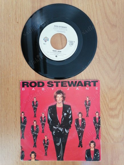 ROD STEWART - BABY JANE 1983 BELÇİKA  BASIM 45 LİK PLAK