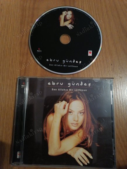 EBRU GÜNDEŞ - SEN ALLAHIN BİR LÜTFUSUN  - 1998 TÜRKİYE BASIM  CD ALBÜM ( SARI BANDROLLÜ )