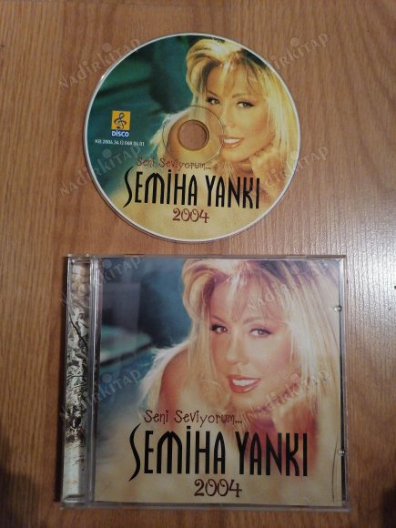 SEMİHA YANKI - SENİ SEVİYORUM   - 2004 TÜRKİYE BASIM  CD ALBÜM