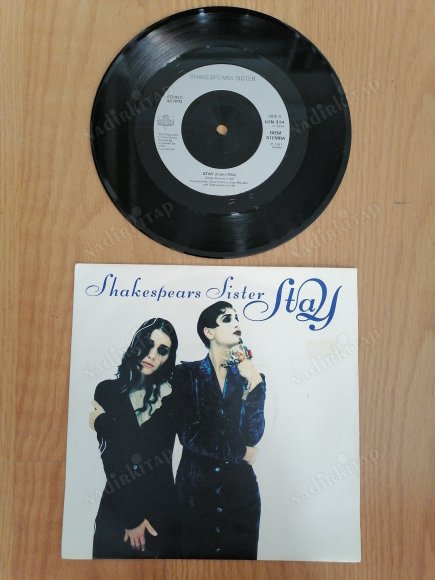 SHAKESPEARS SISTERS - STAY-1991 İNGİLTERE  BASIM 45 LİK PLAK