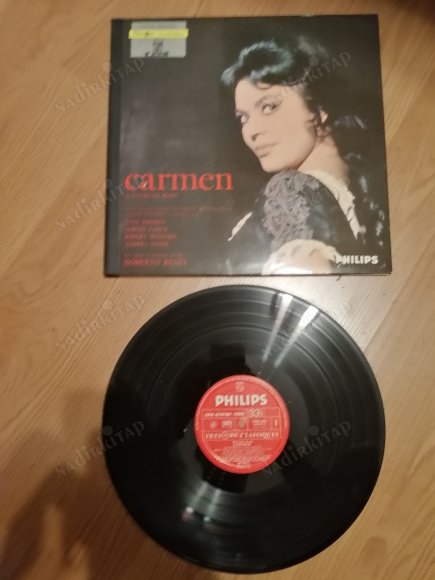 GEORGE BIZET - CARMEN - HOLLANDA DÖNEM  BASIM  LP ALBÜM