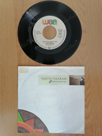 TANITA TIKARAM - TWISTING IN MY SOBRIETY - 1988 ALMANYA BASIM 45 LİK PLAK