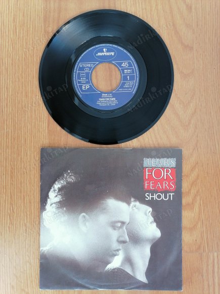 TEARS FOR FEARS -  SHOUT - 1984 HOLLANDA  BASIM 45 LİK PLAK