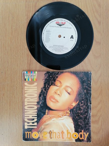 TECHNOTRONIC - MOVE THAT BODY - 1991 HOLLANDA BASIM 45 LİK PLAK