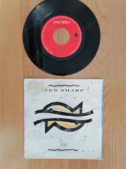 TEN SHARP - YOU - 1991 HOLLANDA BASIM 45 LİK PLAK