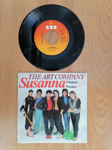 THE ART COMPANY - SUSANNA - 1984 HOLLANDA BASIM 45 LİK PLAK