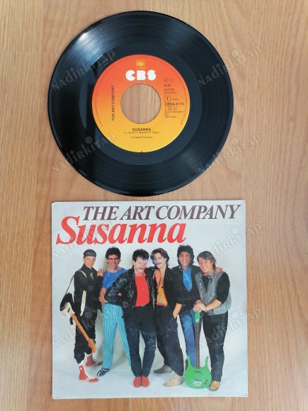 THE ART COMPANY - SUSANNA - 1984 HOLLANDA  BASIM 45 LİK PLAK