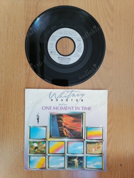 WHITNEY HOUSTON - ONE MOMENT IN TIME - 1988 ALMANYA BASIM 45 LİK PLAK