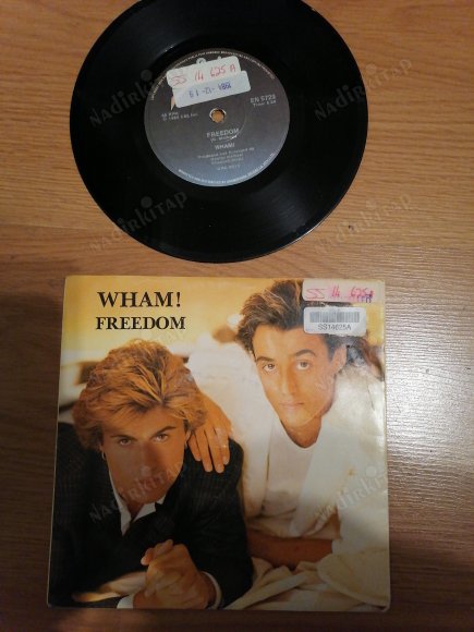 WHAM  - FREEDOM -  1984  GÜNEY AFRİKA  BASIM 45 LİK PLAK