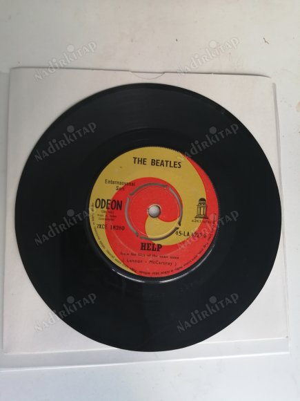 THE BEATLES - HELP / I’M DOWN -1965 TÜRKİYE BASIM 45 LİK PLAK