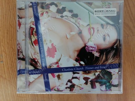 CHARLOTTE CHURCH - TISSUES AND ISSUES - ALBÜM  CD - AVRUPA 2005 BASIM - AÇILMAMIŞ AMBALAJINDA