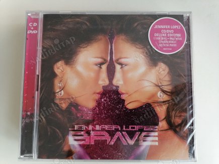 JENNIFER LOPEZ  - BRAVE - CD ALBÜM + DVD  -  AVRUPA 2007 BASIM - AÇILMAMIŞ AMBALAJINDA