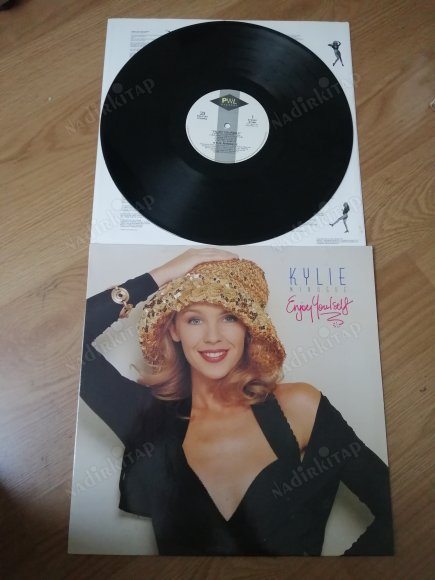 KYLIE MINOGUE - ENJOY YOURSELF  - 1989 BENELUX BASIM LP ALBÜM - 33 LÜK PLAK