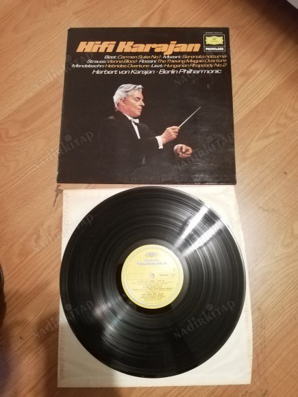 HERBET VON KARAJAN - HIFI KARAJAN - 1971 İNGİLTERE BASIM LP ALBÜM - 33 LÜK PLAK