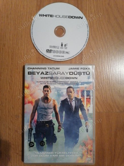 BEYAZ SARAY DÜŞTÜ / WHITE HOUSE DOWN  - BİR ROLAND EMMERICH  FİLMİ  - DVD FİLM - 126 DAKİKA +EKSTRALAR