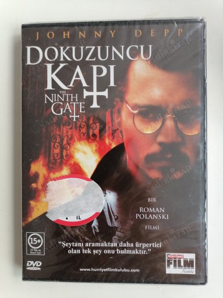 DOKUZUNCU KAPI / THE NINTH GATE  - BİR ROMAN POLANSKI FİLMİ - TÜRKİYE BASIM - DVD  FİLM - JELATİNLİ