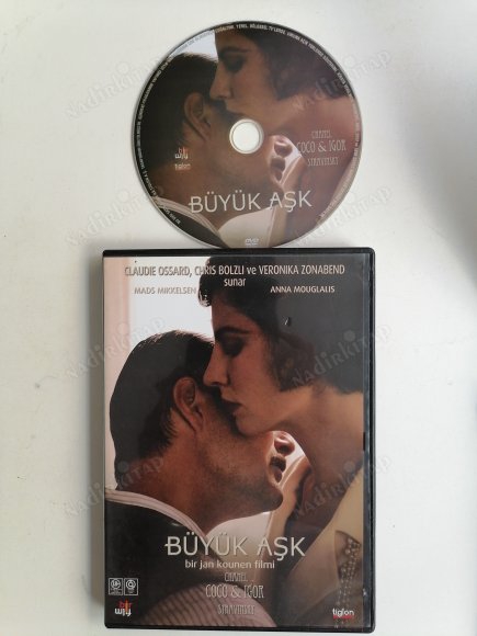 BÜYÜK AŞK / CHANEL COCO & IGOR STRAVINSKY - BİR JAN KOUNEN  FİLMİ - DVD - 120 DAKİKA - TÜRKİYE BASIM