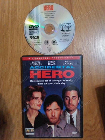 ACCIDENTAL HERO DUSTIN HOFFMAN / GEENA DAVIS / ANDY GARCIA - 113 DAKİKA - DVD FİLM  - YABANCI BASIM - TÜRKÇE  ALTYAZI VARDIR