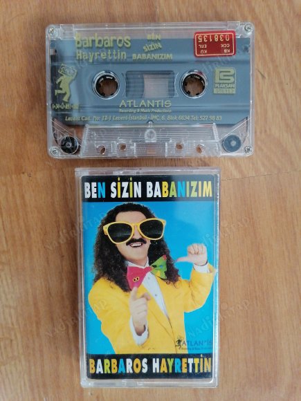 BARBAROS HAYRETTİN - BEN SİZİN BABANIZIM  - 1996 TÜRKİYE BASIM KASET ALBÜM