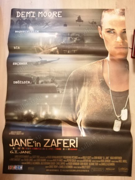 J.I. JANE ( JANE IN ZAFERİ )- DEMI MOORE - 70X100 CM EBATLARINDA FİLM AFİŞİ