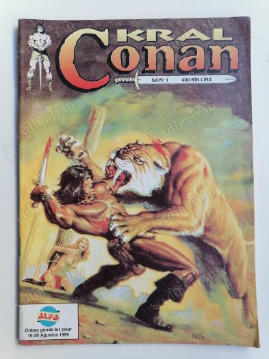 KRAL CONAN  -  SAYI: 1 - KARA NEHRİN ARDINDA