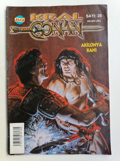 KRAL CONAN  -  SAYI: 28 - AKİLONYA KANI