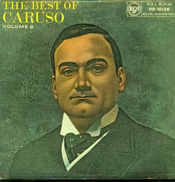 Enrico Caruso – The Best Of Caruso Volume 2 -  İngiltere Basım 33 Lük LP  Plak Albüm 2. el