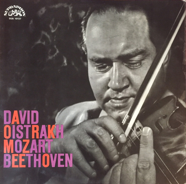 David Oistrach - Mozart / Beethoven Concerto No. 3  1963 Çek Basım 33 Lük LP  Plak Albüm 2. el