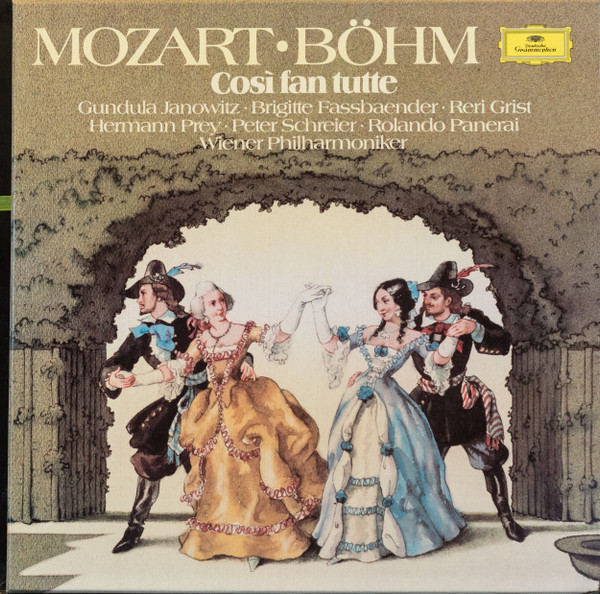 Mozart / Böhm – Così Fan Tutte - 1975 Almanya Basım 33 Lük 3xLP Box Set 2. el