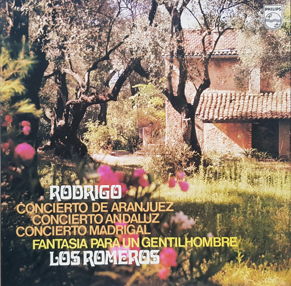 Rodrigo / Los Romeros-Concierto De Aranjuez & Concierto Andaluz - 1968 İngiltere Basım 2xLP 2. el