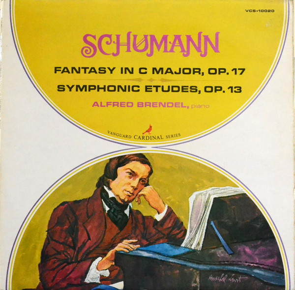 Alfred Brendel  / Schumann  - 1976 İngiltere Basım 33 Lük LP Plak 2. el