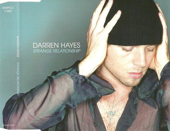 DARREN HAYES - Strange Relationship - 2002 Europe Basım Single Promo CD 2. el