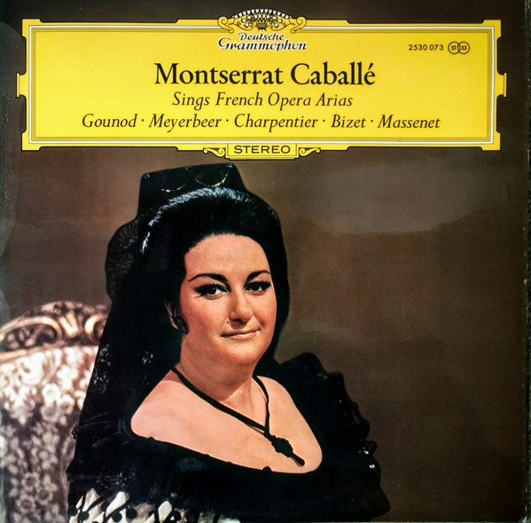 Montserrat Caballé - Sings French Opera Arias - 1971 İngiltere Basım 33 Lük LP  Plak Albüm 2. el