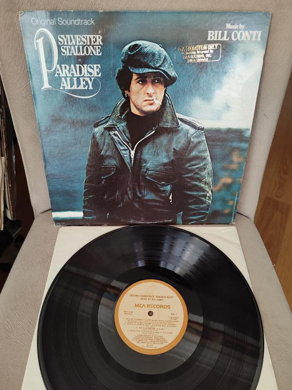 Sylvester Stallone in Paradise Alley  - Soundtrack  - 1978 USA Basım LP Plak 2. el