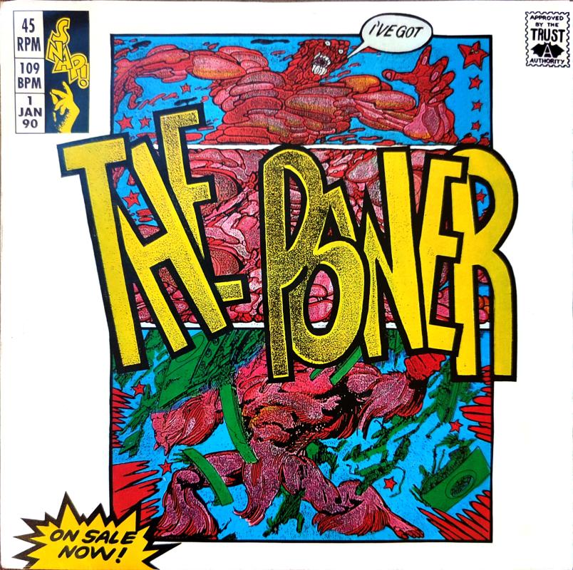 SNAP - THE POWER - 1990 ALMANYA  BASIM 45 LİK PLAK 2. EL