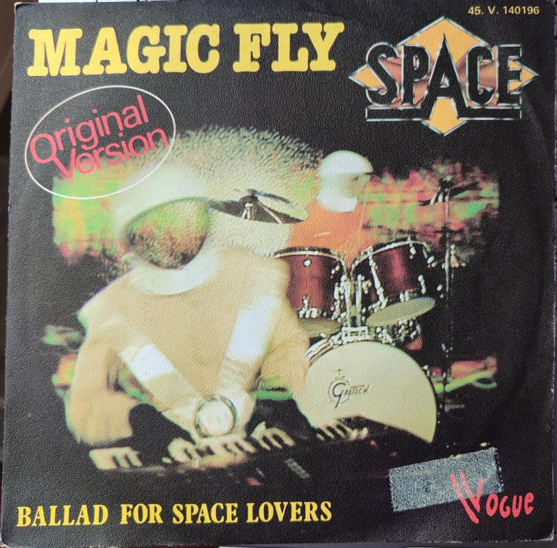 SPACE - Magic Fly - 1977 Fransa Basım 45 LİK PLAK 2. EL