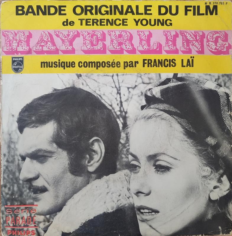 FRANCIS LAI - MAYERLING - 1968 FRANSA BASIM 45 LİK PLAK 2. el