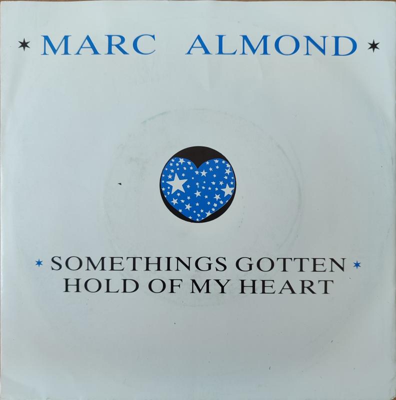 MARC ALMOND - Something’s Gotten Hold Of My heart  - 1988 Hollanda  Basım 45 lik Plak 2. EL