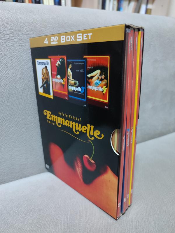 EMMANUELLE - 4 DVD BOX SET - Emmanuelle 1-2-3-4 - Sylvia Krystel 2. EL