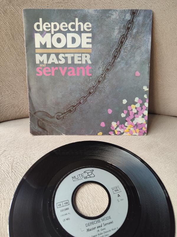 DEPECHE MODE - Master & Servant - 1984 Fransa Basım 45 lik Plak 2. EL