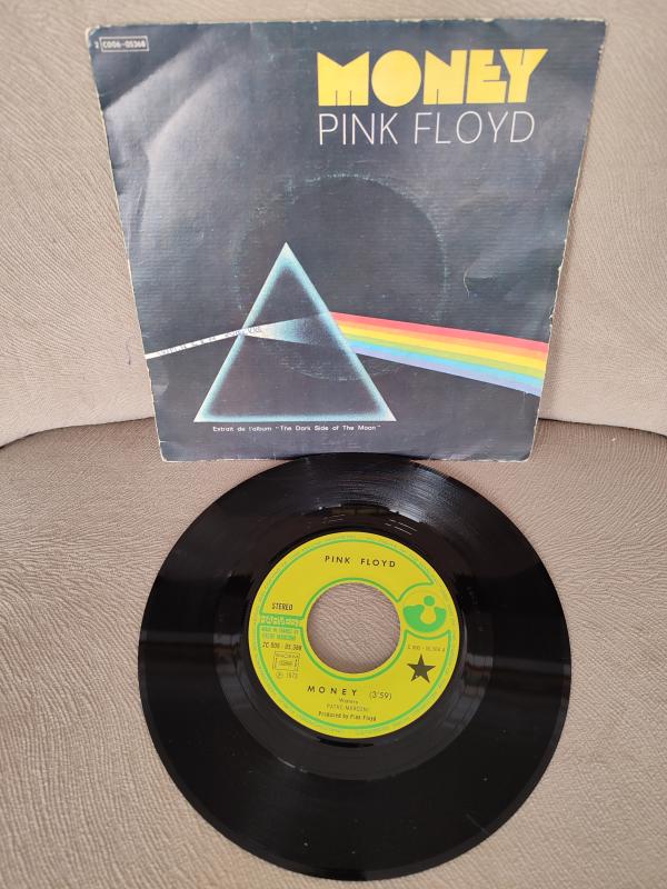 PINK FLOYD - MONEY - 1973 FRANSA BASIM NADİR 45 LİK PLAK 2. el