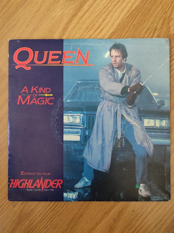 QUEEN - A Kind Of Magic - 1986 Fransa Basım 45lik Plak 2. el