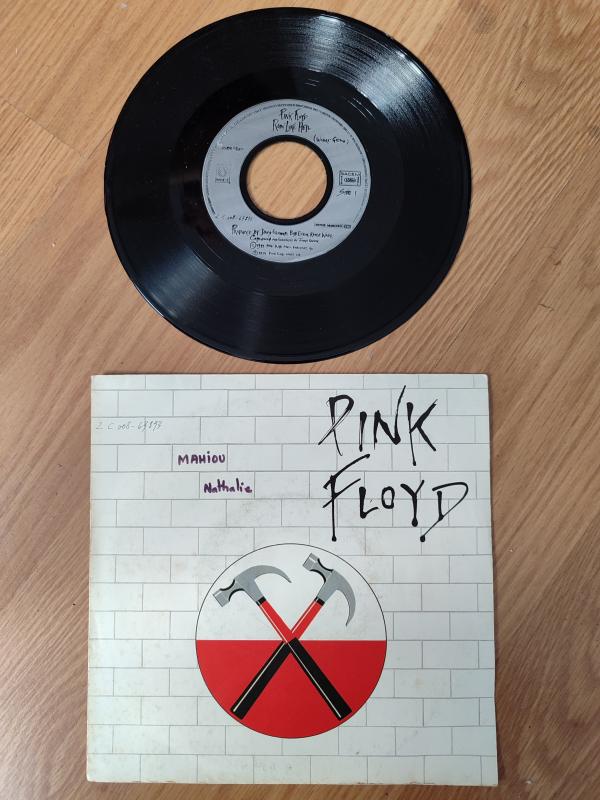 PINK FLOYD - Run Like Hell / Don’t Leave Me Now  1980 Almanya Basım 45lik Plak 2. el